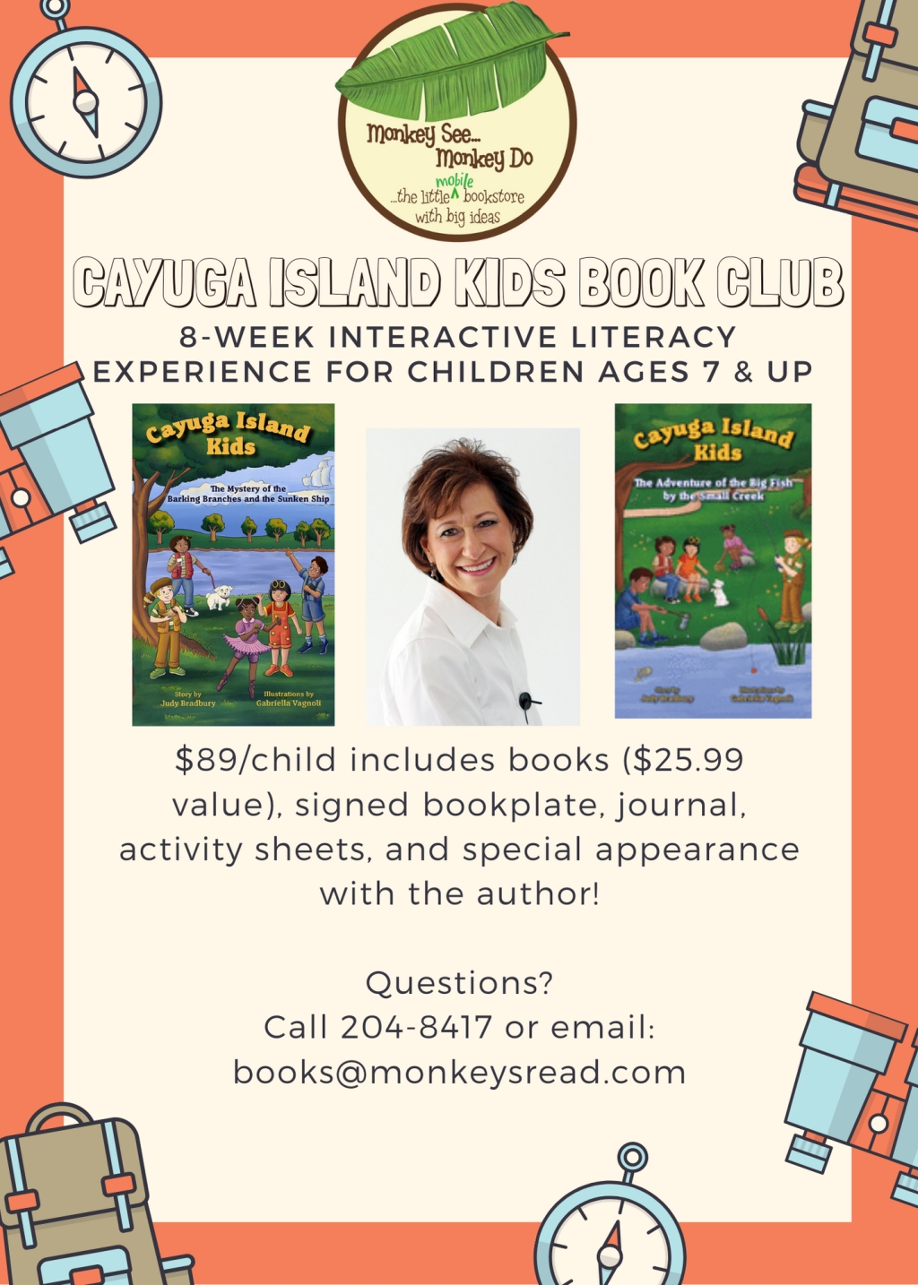 Cayuga Island Kids Fall Literacy Experience