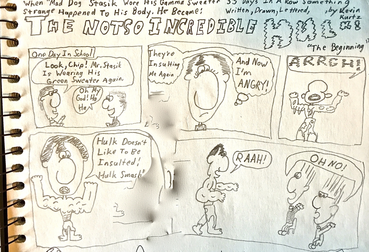 Ken's 9th grade comic