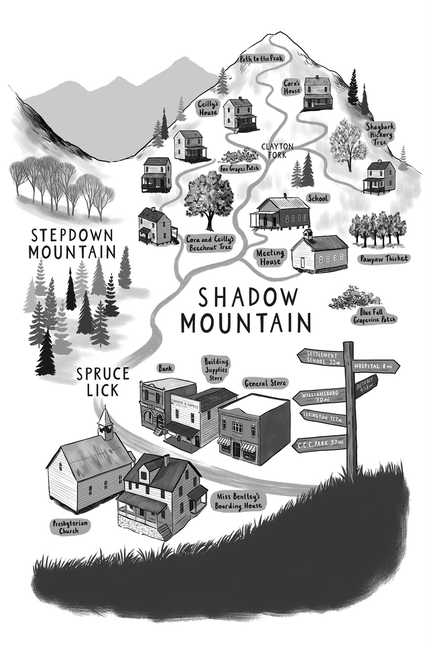 Light Comes to Shadow Mountain map