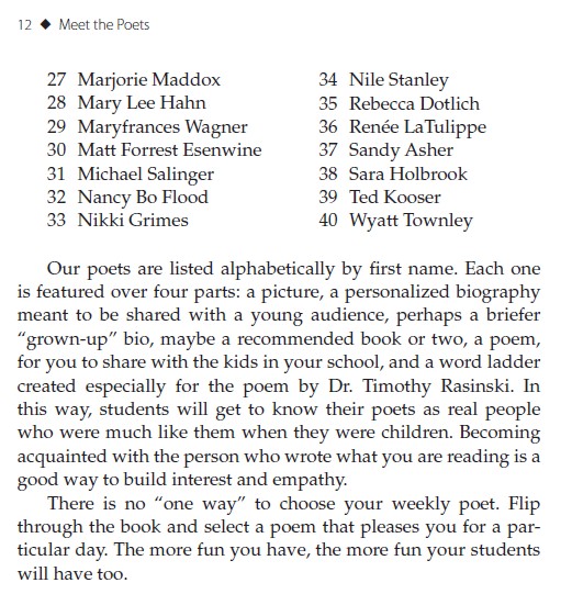 Meet the Poets page 12