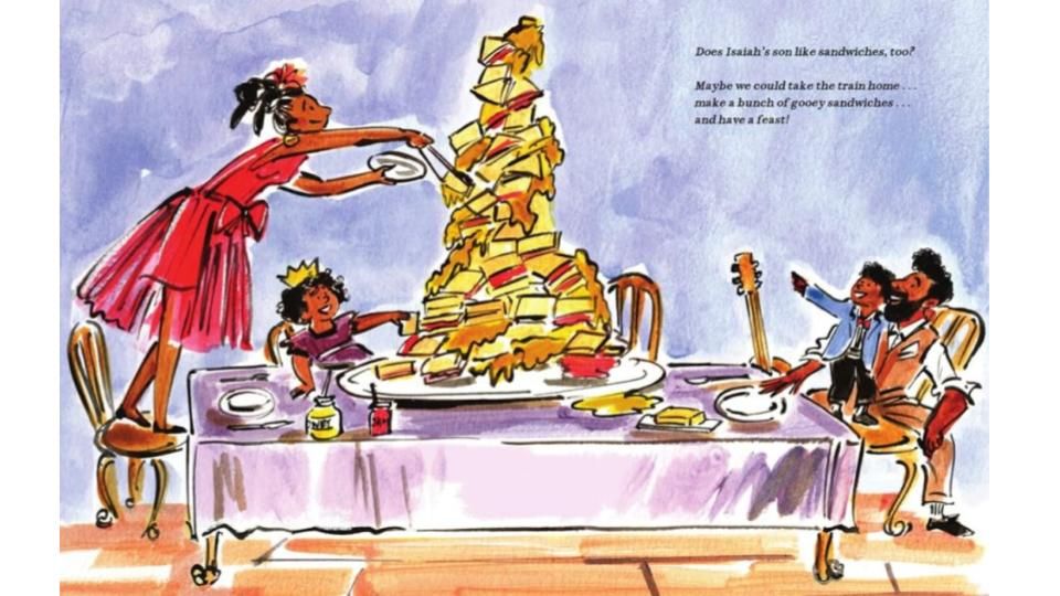 Faith Takes the Train spread