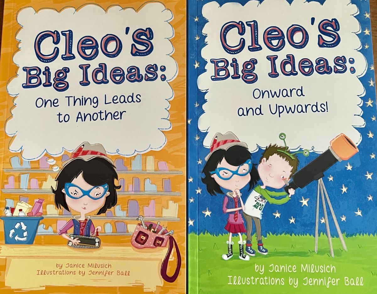 Cleo's Big Ideas series covers
