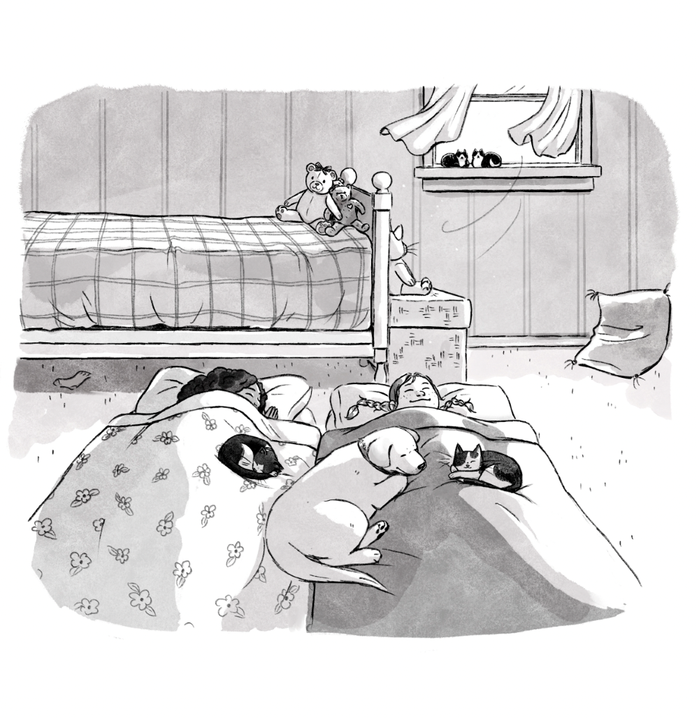 Sparrow, Always interior illustration