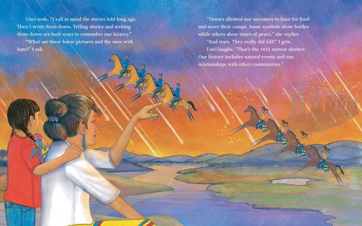 Gabriel's Winter Count interior spread