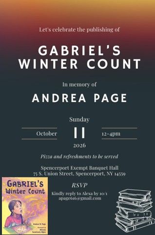 Andrea's book launch event